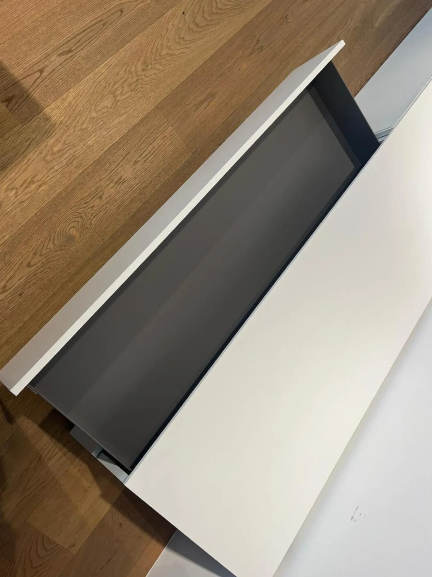 Sideboard Cube Change Lack Schneeweiß M03 mit Mediamodul