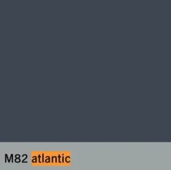 Sideboard Cube Light Lack Atlantik mit Abdeckplatte Quarzit Taj Mahal und Hintergrundbeleuchtung