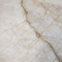 Sideboard Cube Light Lack Atlantik mit Abdeckplatte Quarzit Taj Mahal und Hintergrundbeleuchtung