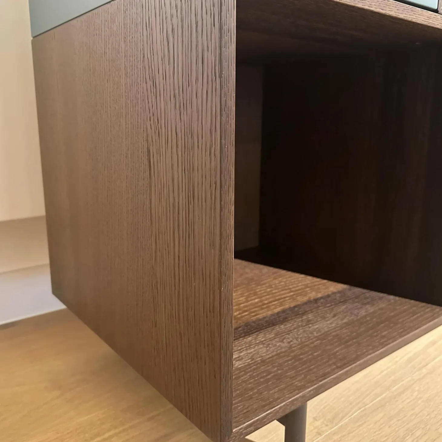 Sideboard Eiche Termort Türkis Dunkelbraun