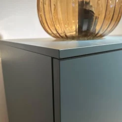 Sideboard Eiche Termort Türkis Dunkelbraun