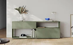 Sideboard Flow Mattlack 35 Grün