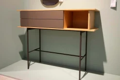 Sideboard 7For Eiche Tobacco Gestell Metall Schwarz