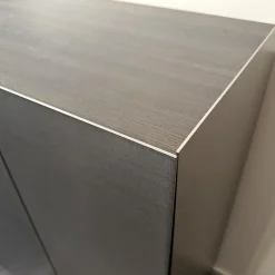 Sideboard Jorel Esche Achat B73 Anthrazit Lackiert Und M21 Edelstahl Silvertouch Grau