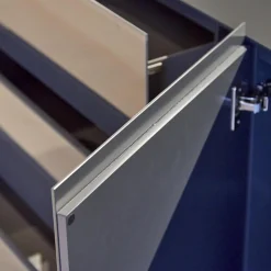 Sideboard Jorel J 4036 Korpus Lack Matt 21 Anthrazit Front Glas Optiwhite Anthrazit S21 Lackiert