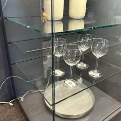 Sideboard Just Cube Light Klarglas Atlantic S82 Inkl Beleuchtung