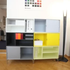 Sideboard Lack Lemon Grün Tokyo Yellow Gelb Anthracite Fjord Grau Und New White Weiß