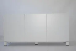 Sideboard M6 Premium Weiß mit 3 Flügeltüren