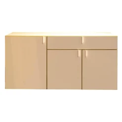 Sideboard Mio Lack Matt La Champagner Rahmen Farblackiert Am Curry