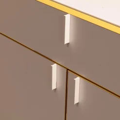 Sideboard Mio Lack Matt La Champagner Rahmen Farblackiert Am Curry