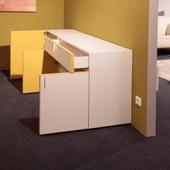 Sideboard Mio Lack Matt La Champagner Rahmen Farblackiert Am Curry