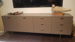 Sideboard MLAF332 LT 40 Grey Velvet Grau