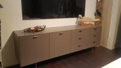 Sideboard MLAF332 LT 40 Grey Velvet Grau