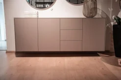 Sideboard Model 1 Smart Lack Pebble 3 Türen 3 Schubkästen