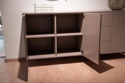 Sideboard Model 1 Smart Lack Pebble 3 Türen 3 Schubkästen