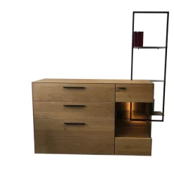 Sideboard Modell WM 1880 Wildeiche Massiv Soft Gebürstet