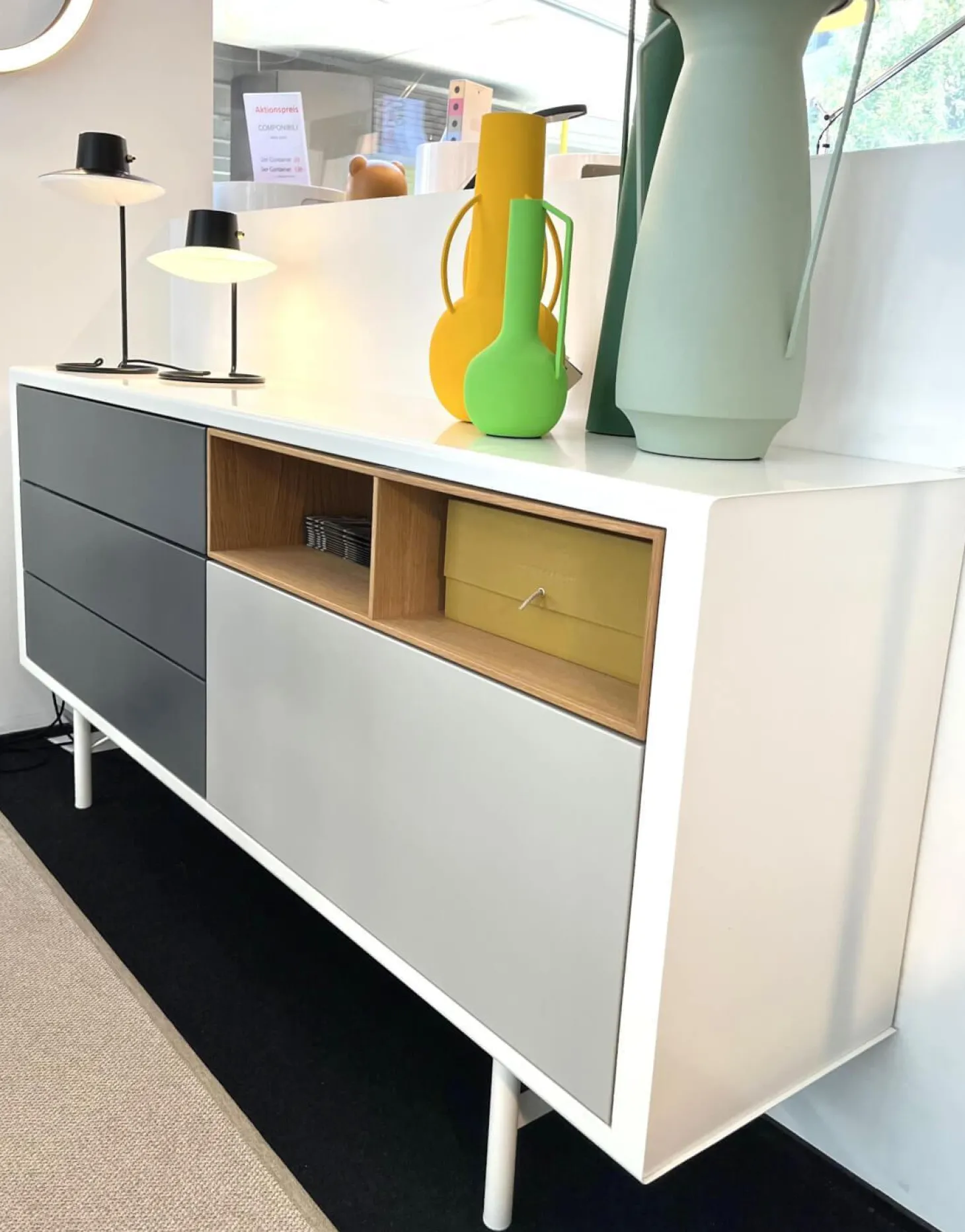 Sideboard Modular Sideboard Modular von Müller Möbelfabrikation Stahl Lackiert