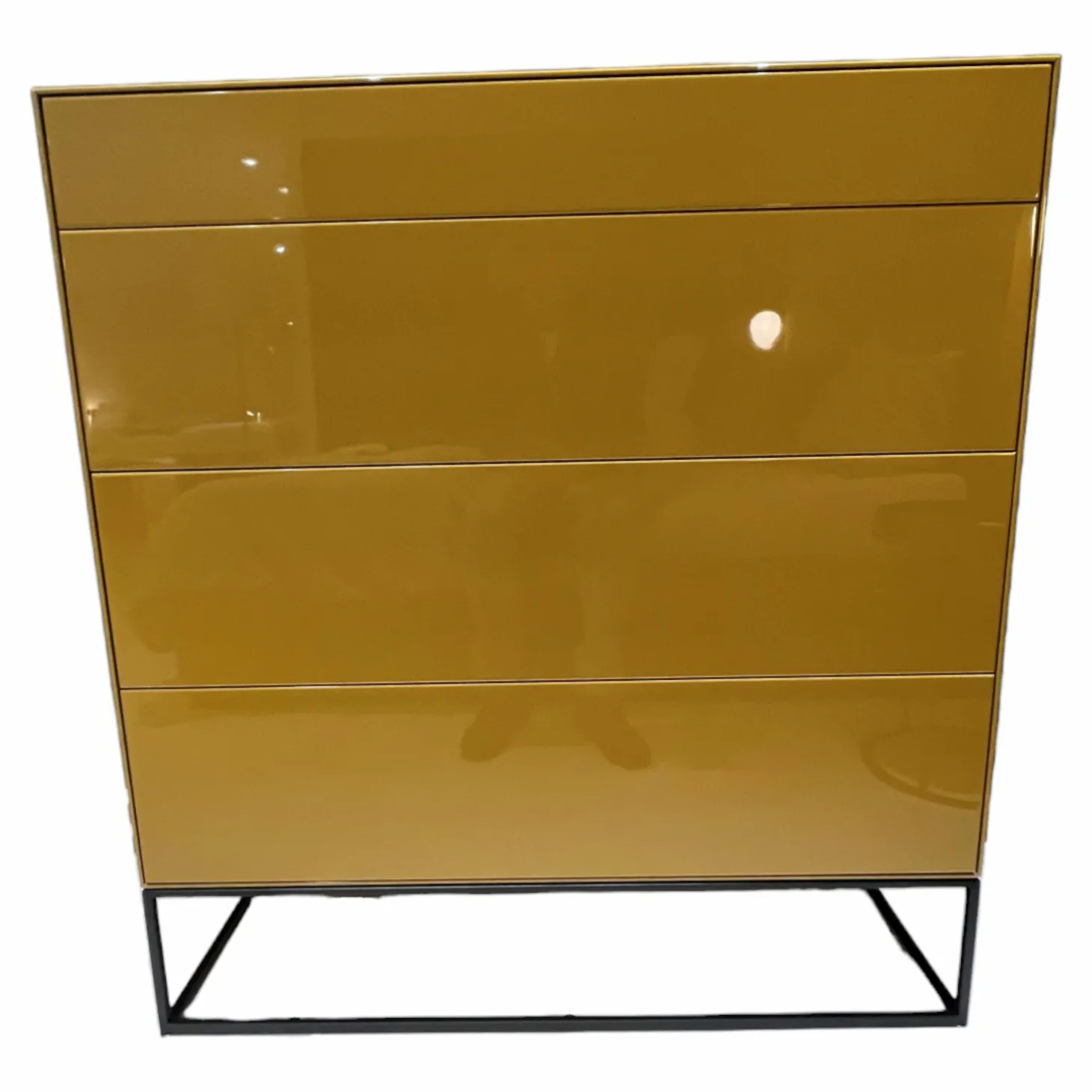 Sideboard Nex Lack Hochglanz Gold H29