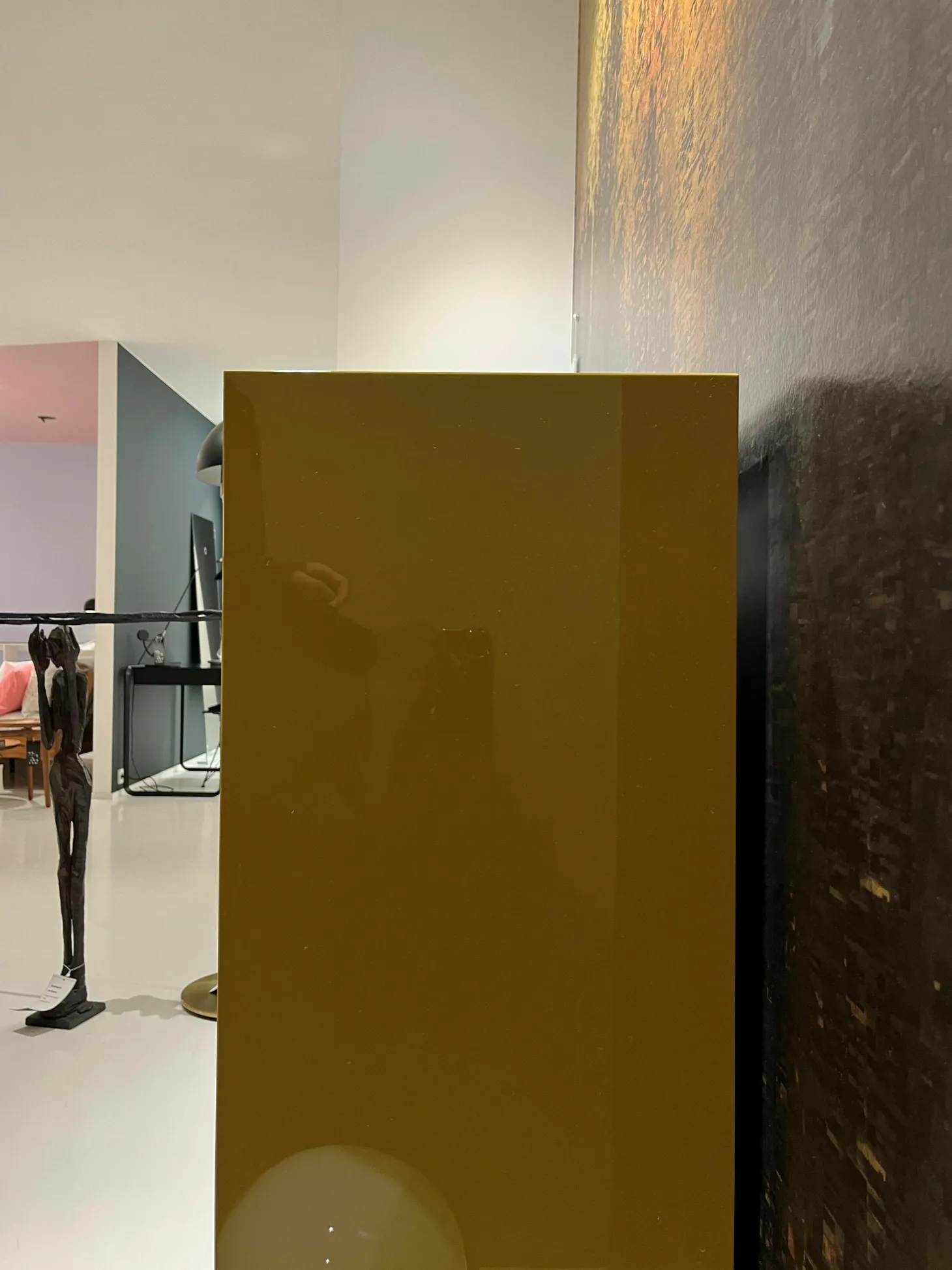 Sideboard Nex Lack Hochglanz Gold H29