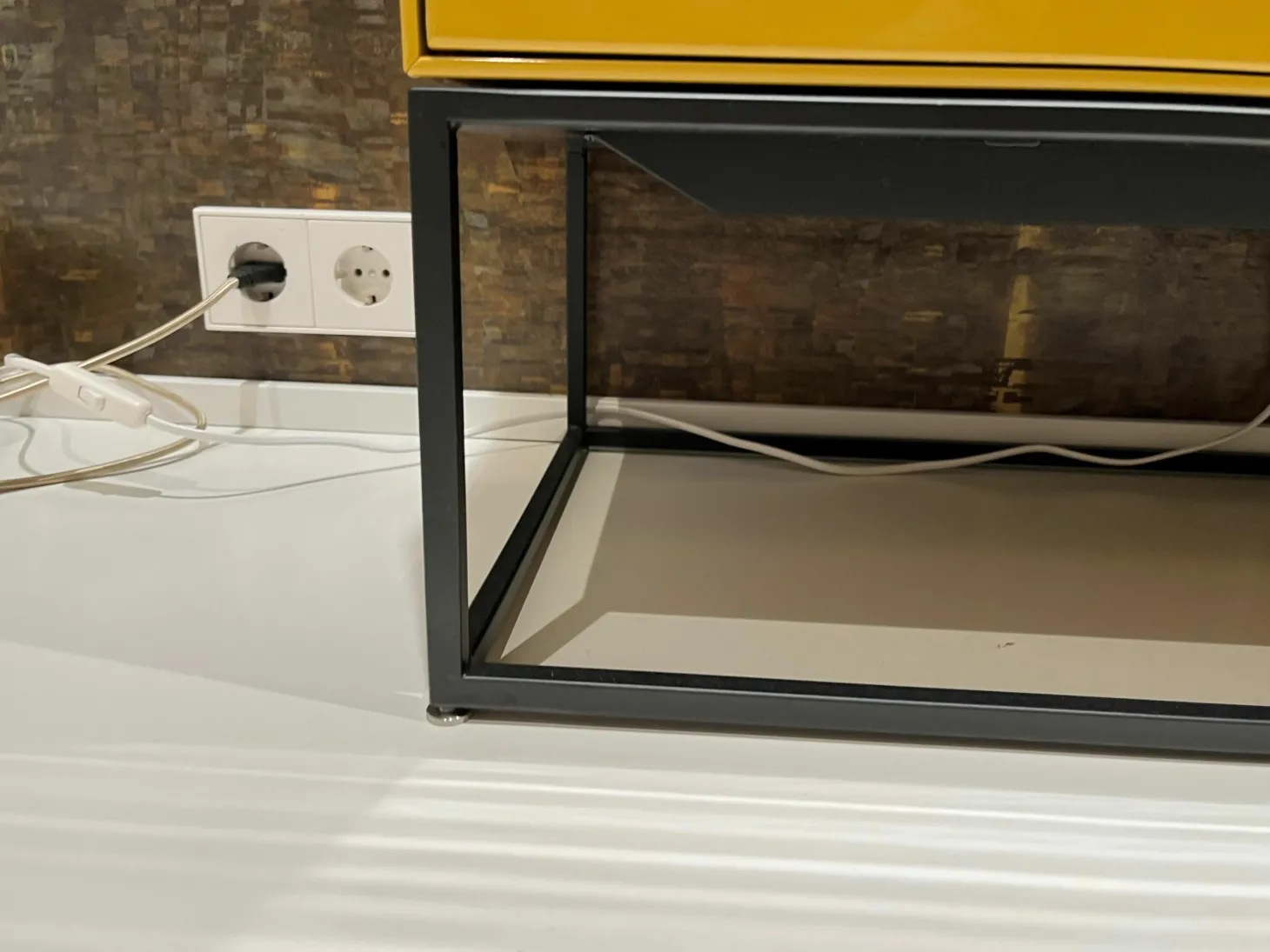 Sideboard Nex Lack Hochglanz Gold H29