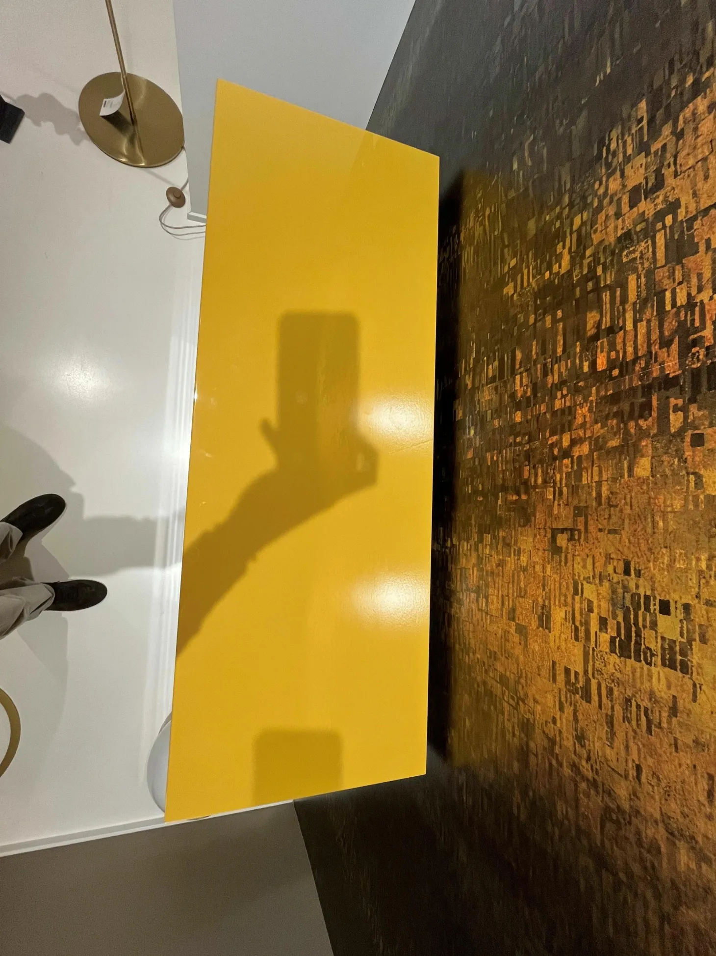 Sideboard Nex Lack Hochglanz Gold H29