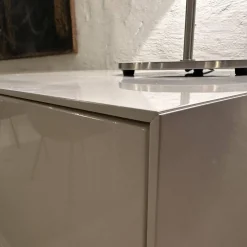 Sideboard Nex Pure Box Lack Weiß Hochglanz