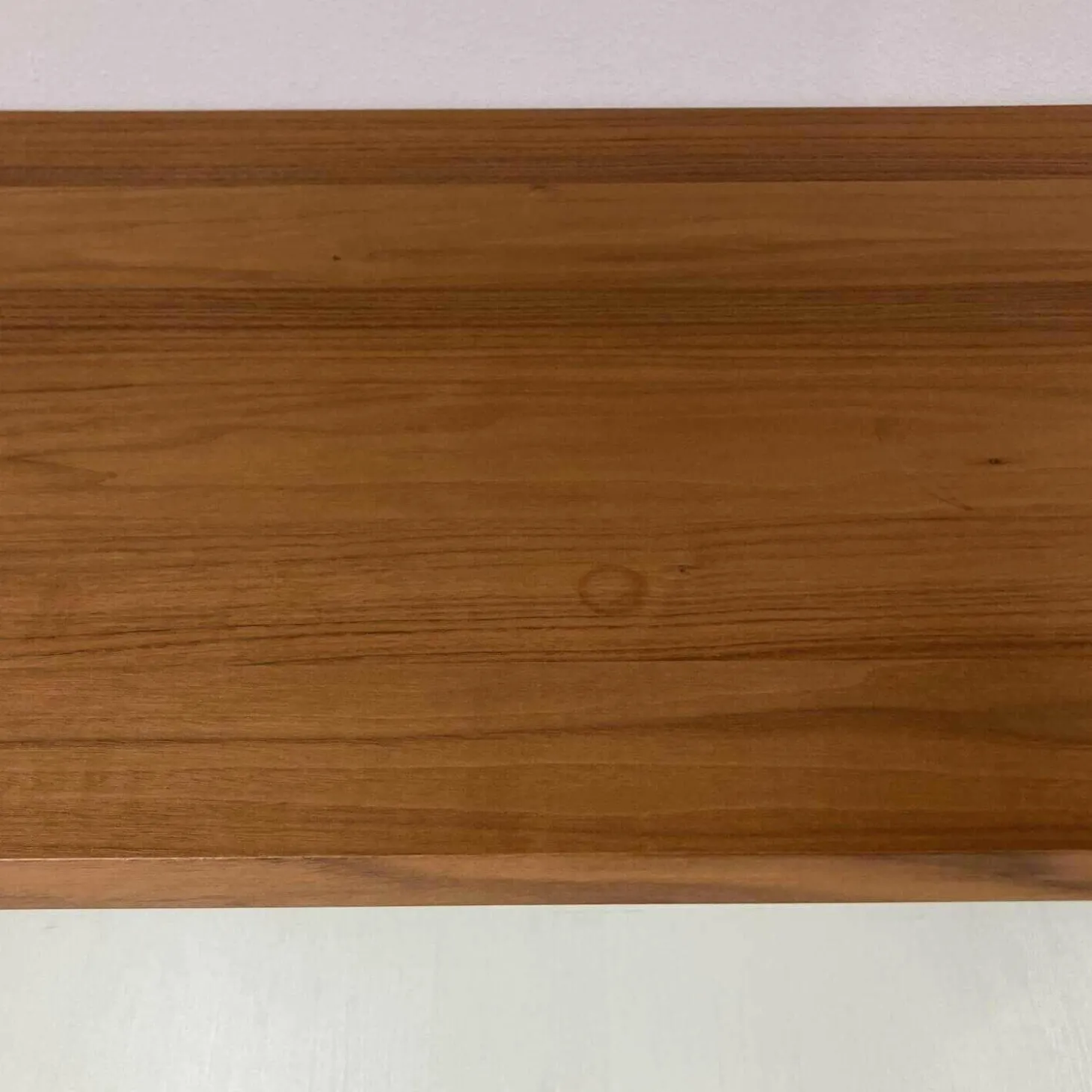 Sideboard Nussbaum Glas Weiß Lackiert 9010 mit Hängeelement Claron