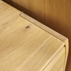 Sideboard Nyon Rustikale Asteiche Massiv Bianco Geölt