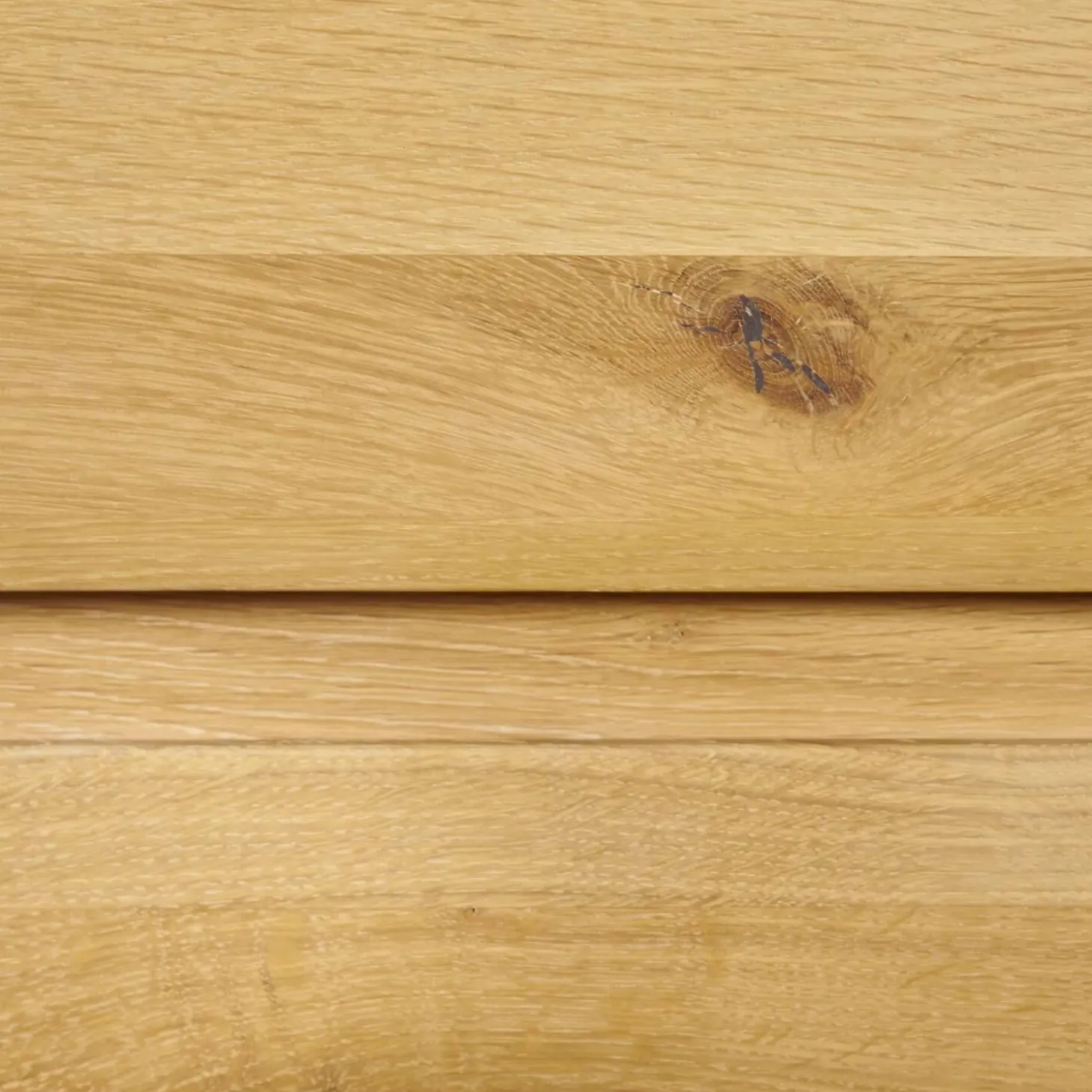 Sideboard Nyon Rustikale Asteiche Massiv Bianco Geölt