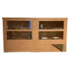 Sideboard Oli Ahorn Ton 28 Natur Matt Glas