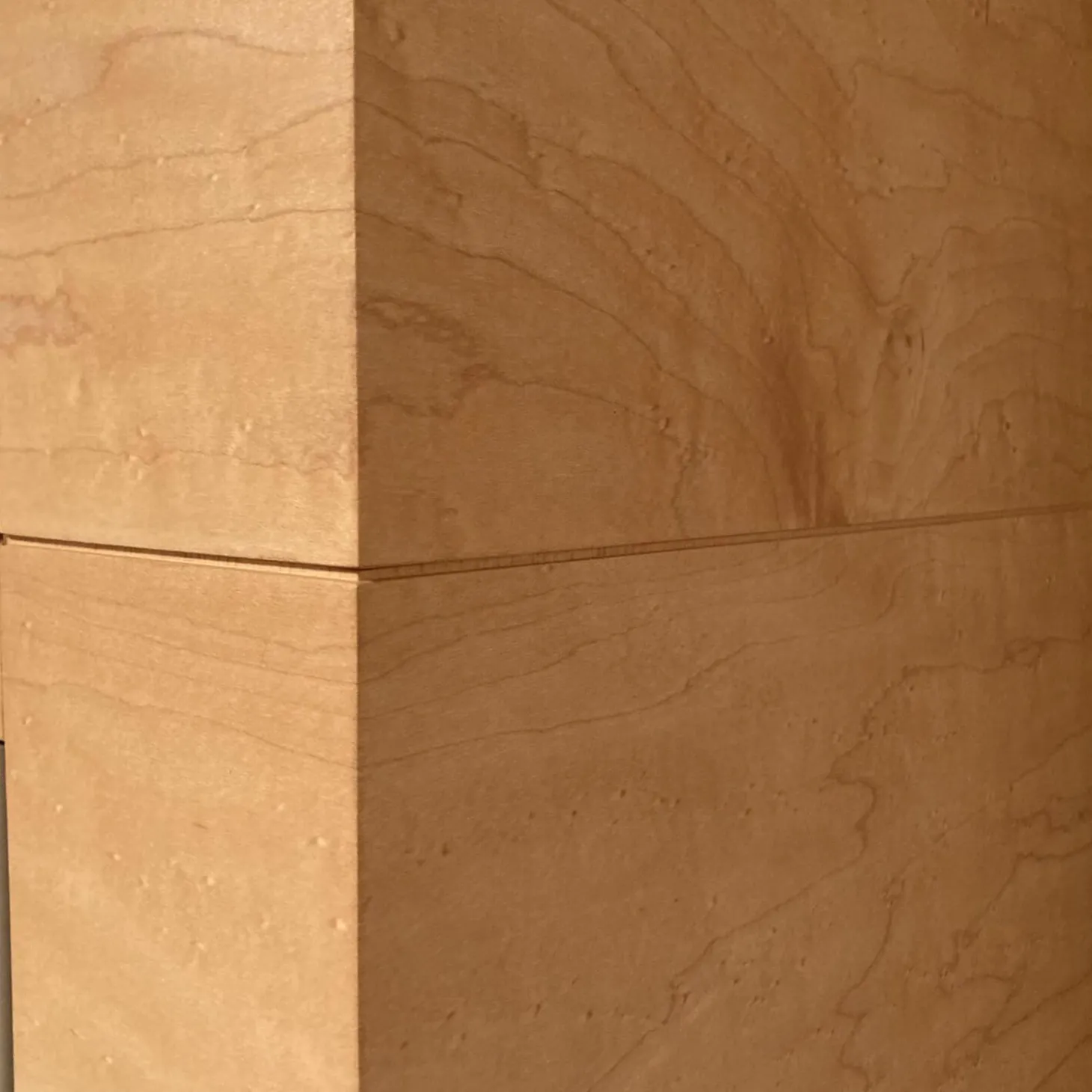 Sideboard Oli Ahorn Ton 28 Natur Matt Glas