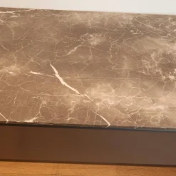 Sideboard Password Evolution Abdeckplatte Marmorplatte Orientgrau Korpus Melamin Batik Schiefergrau Gestell Zinnfarbig