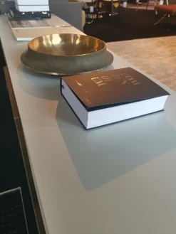 Sideboard Pass-Word Holz Eukalyptus Matt Lackiert Kieselgrau Und Ton