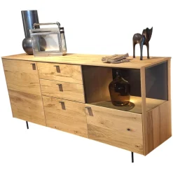 Sideboard Plan X3 Eiche Rustico Hell Geölt