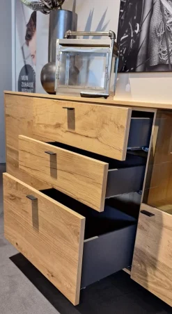 Sideboard Plan X3 Eiche Rustico Hell Geölt