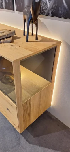 Sideboard Plan X3 Eiche Rustico Hell Geölt