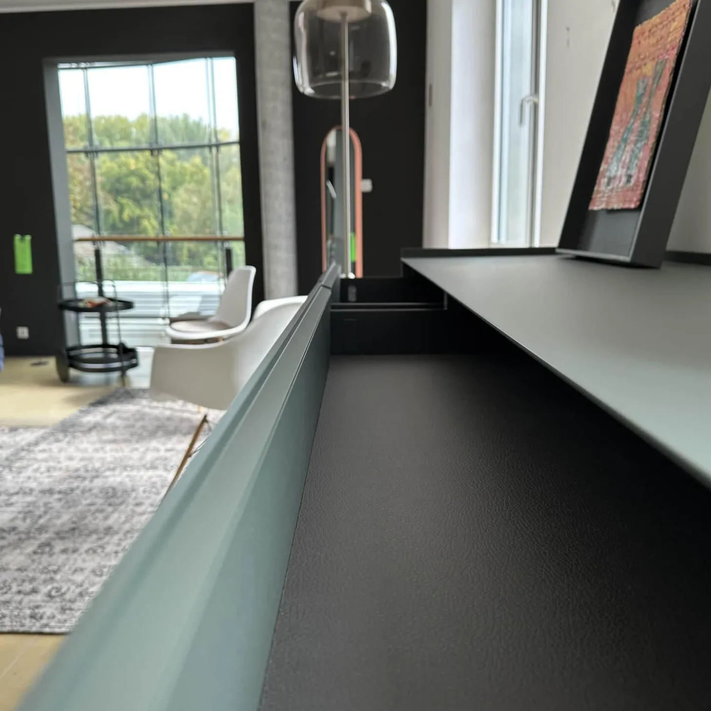 Sideboard Self Bold Glas Matt Verde Lichte 147 Grün Gestell Metall Verde Lichte 314 Grün Lackiert