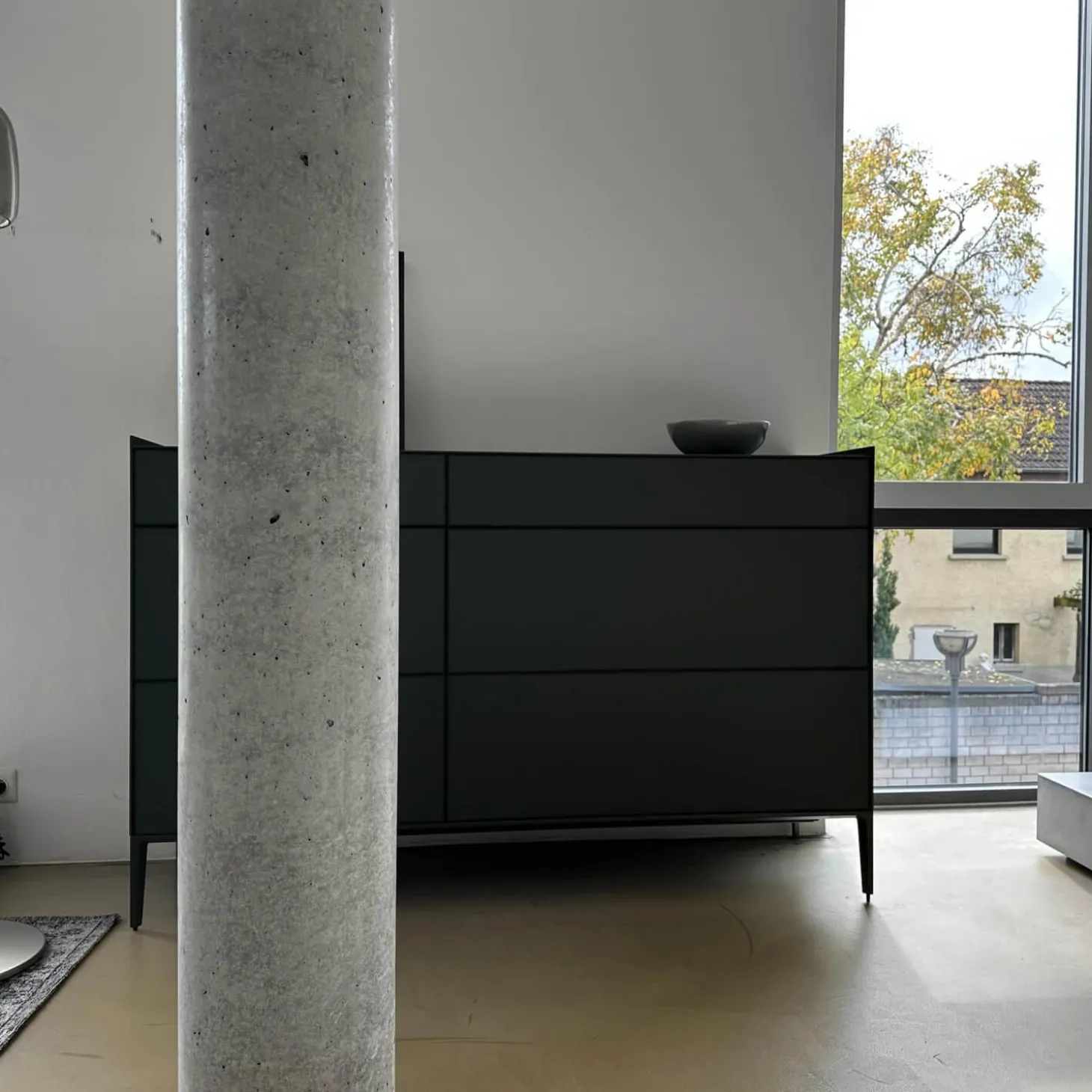 Sideboard Self Bold Glas Matt Verde Lichte 147 Grün Gestell Metall Verde Lichte 314 Grün Lackiert