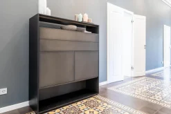 Sideboard Shelly 106 4 Schwarz