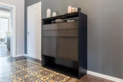 Sideboard Shelly 106 4 Schwarz