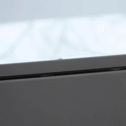 Sideboard Side H o1 Hochglanz Weiß Kufengestell