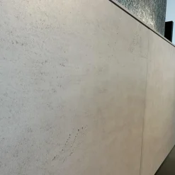 Sideboard Soma Beton Optik Grau Gestell Rundrohr Leuchtgelb Gelb Grün