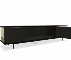 Sideboard The Farns 2715 Geflammte Eiche Geölt 240 mit Innenbeleuchtung