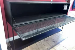 Sideboard Tristano Stahl Kupferschwarz Sandeffekt Epoxylackiert