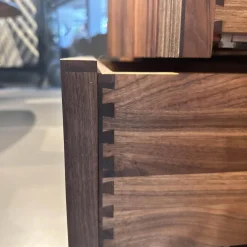 Sideboard Vela Nussbaum Ohne Knoten Geölt