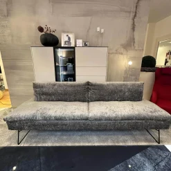 Sitzgruppe Stoff Jab 2 211094 Grau Füße Schwarz