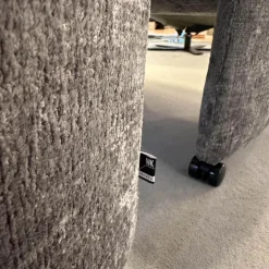 Sitzgruppe Stoff Jab 2 211094 Grau Füße Schwarz