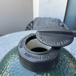 Sitzgruppe Tisch Basket BC07 Porfido Verde Schwarz Grau Schwarz Stuhl Erica Geflecht Anthrazit Gestell Anthrazit Mit Grilltisch Bundle