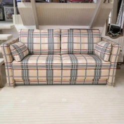 Sofa 627 Stoff Kariert