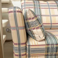 Sofa 627 Stoff Kariert